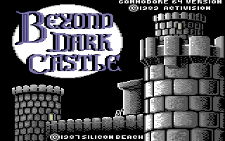 Beyond Dark Castle screenshot 2 for Commodore 64